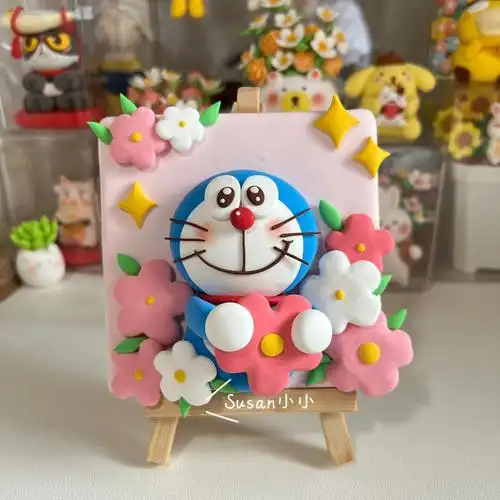 超轻粘土多啦a梦61系列2图片教程