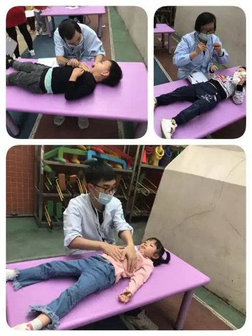 本次体检的项目比较全面,其中有:身高和体重,内外科,血样抽取