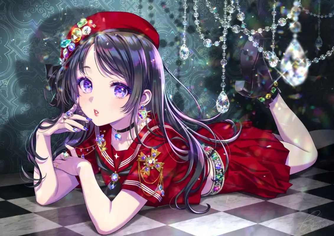 二次元少女ipad-pc超清壁纸通用