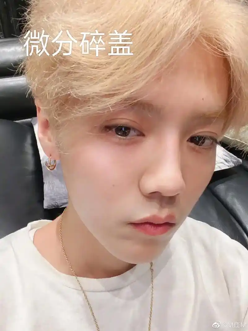 我鹿哥什么都能驾驭#鹿晗 #卷毛 #浪奔 #微分碎盖 #鹿晗 - 抖音