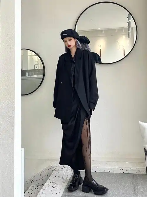 ootd称之为拽姐穿搭00出来耍帅了