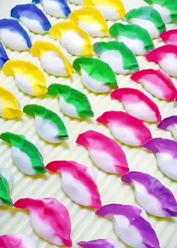 彩色饺子 #花样包饺子 #果蔬粉