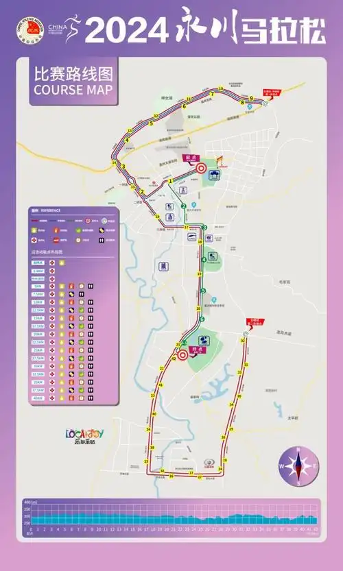 2024永川马拉松路线图