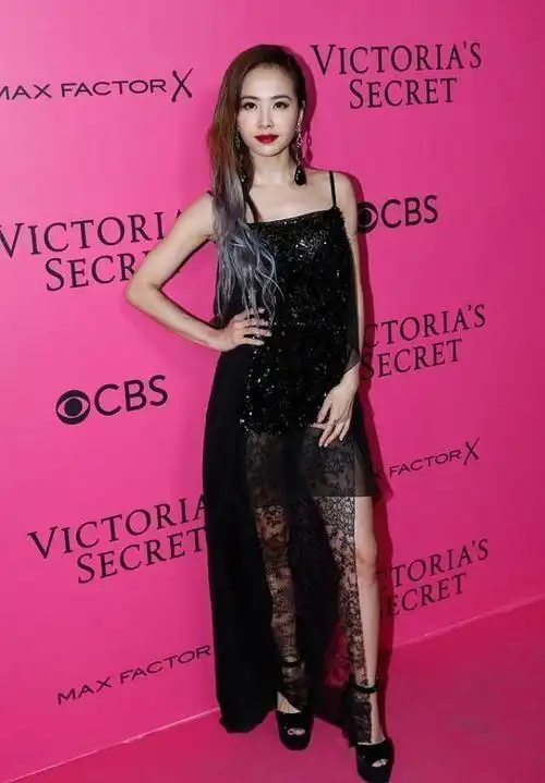 蔡依林真是大胆惯了穿毛衣配透视纱裙没点气场真撑不住