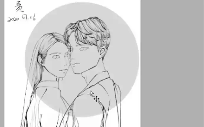 德鲁纳酒店情头线稿