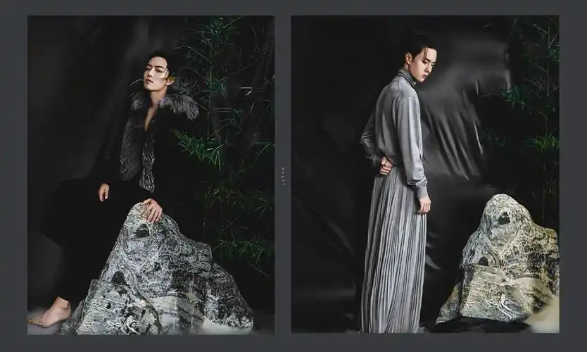 肖战 王一博 × 时尚芭莎电子刊很有侠士意… - 堆糖,美图壁纸兴趣