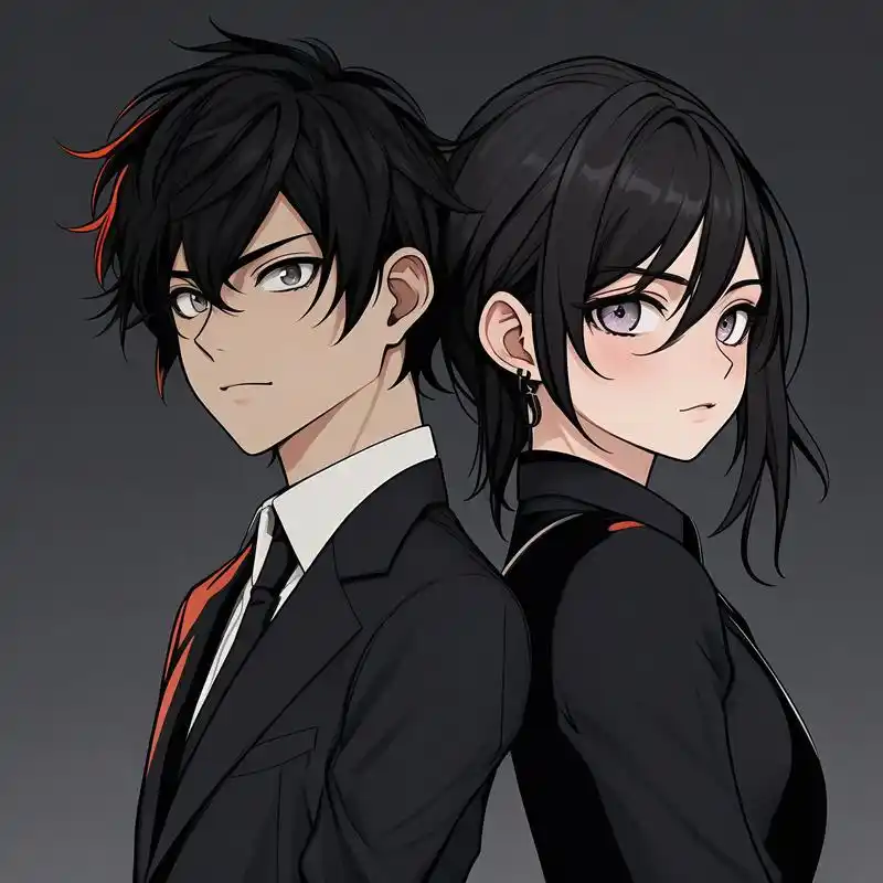 超有爱的兄妹头像,哥哥帅气又冷酷,妹妹可爱又呆萌,一起用上太让人