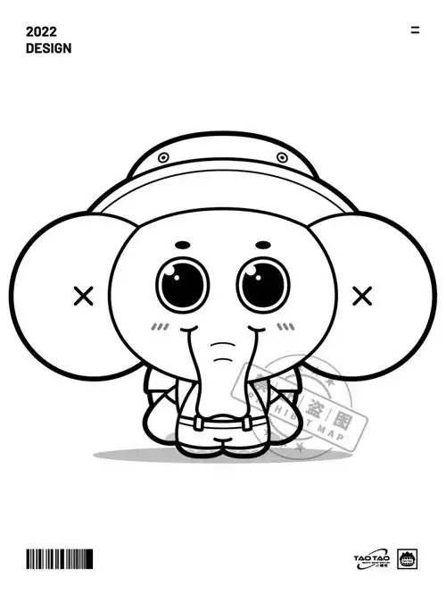 卡通形象设计  #吉祥物  #吉祥物设计  #露营  #保护动物  #插画