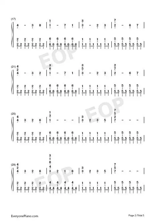 time钢琴简谱-hans zimmer演唱2