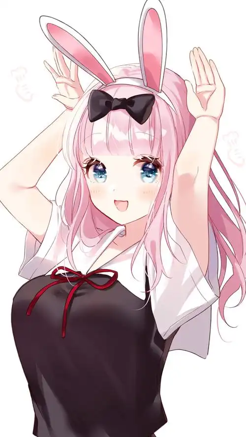 呆萌可爱动漫美女手机壁纸