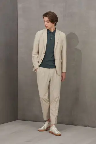 allegri_米色 《ramie twill》 西装外套