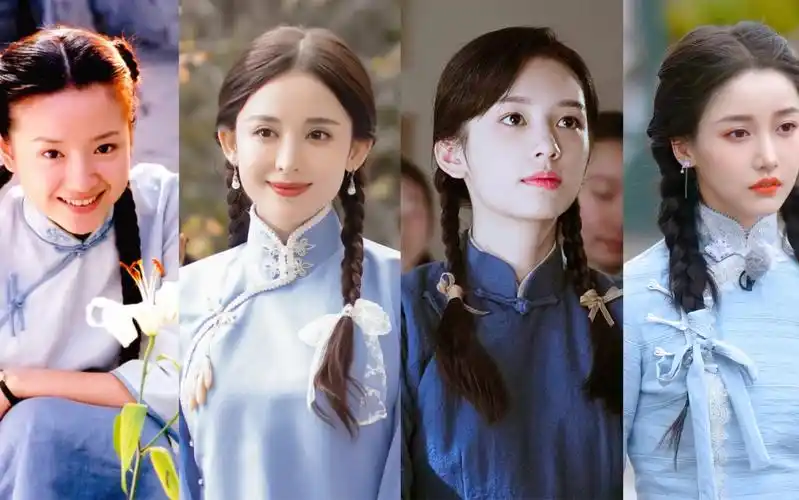 活动  居然没有人剪?民国少女造型真的是清纯天花板吧!