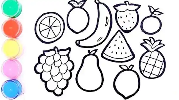水果的图片简笔画 简笔画的水果