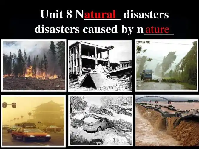 最新牛津译林版八年级英语上册(8a)unit 8 natural disasters 复习