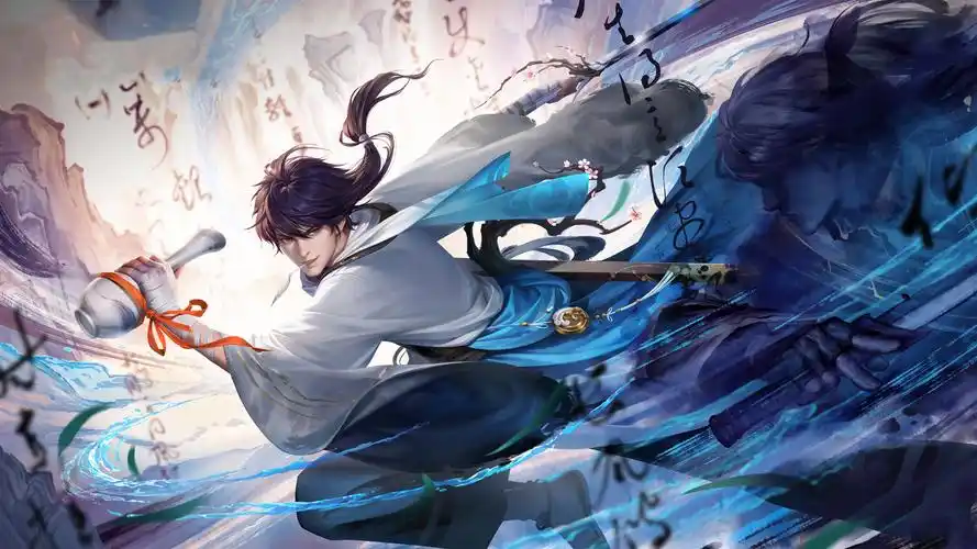 王者荣耀,李白诗剑行绝美壁纸,高清免费下载,装点你的电脑桌面!