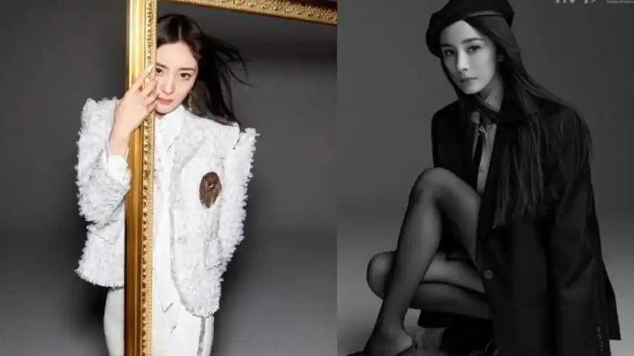 杨幂最新大片风格多变,女神范十足,黑丝美腿性感美艳