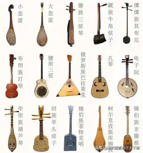 民族乐器大全一览,建议收藏!