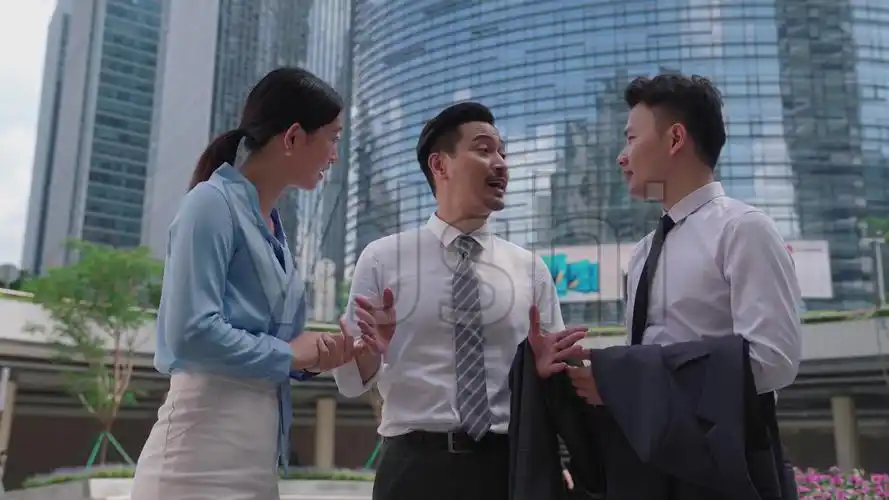 商务人士沟通_3840x2160_高清视频素材下载(编号:5809483)_实拍视频