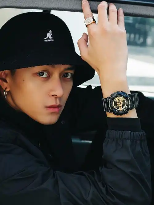 卡西欧手表男黑金gshock新款黑暗之心悟空宇航员官方限量版ga110