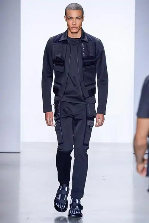 calvin klein collection 2016春夏男装流行发布