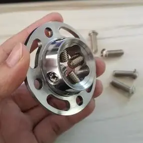 圆形可调试接受腔连接盘大/小腿假肢专用零配件假肢脚板