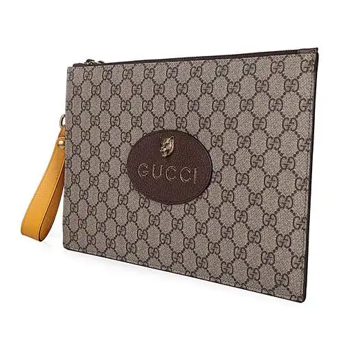 gucci/古奇2020新款男士手拿包 古驰双g虎头男包 473956 k9got