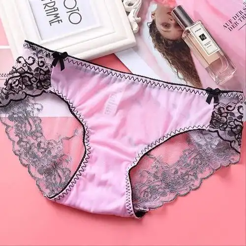 恋名媛网纱内裤女透明蕾丝超薄诱惑柔软女人性感新款韩版洋气短裤内裤