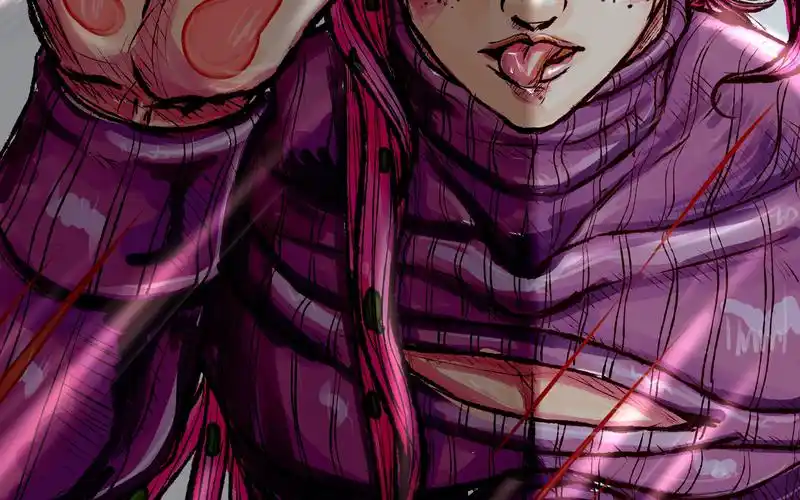 【jojo板绘】手机屏里的迪亚波罗