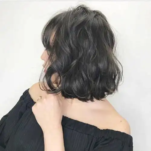 韩系短发烫发发型真心让人喜欢到不行