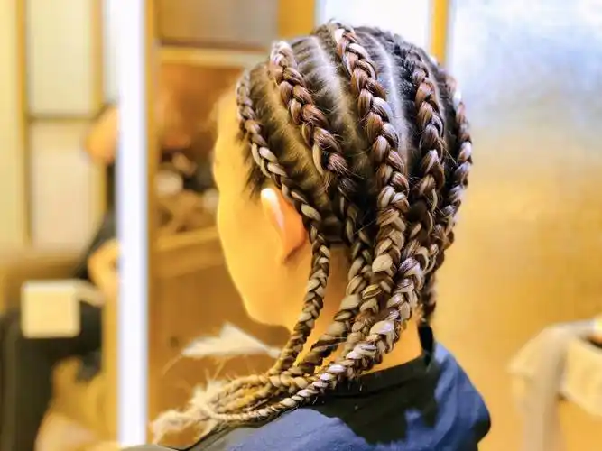 地垄沟拳击辫拉美卷爆炸头脏辫非洲辫