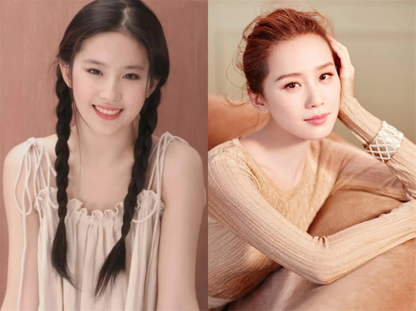 刘亦菲和刘诗诗同框,气质如兰诗诗遇到天仙刘亦菲也只能沦为背景