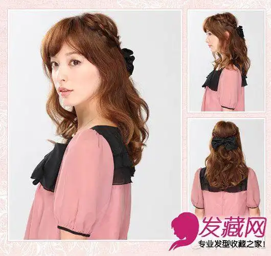 十款长卷发扎发 超吸睛气质女神范