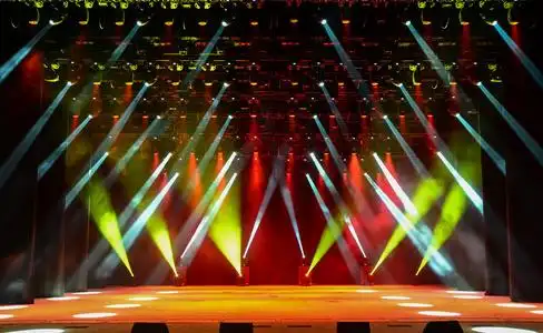 演唱会舞台照明照片