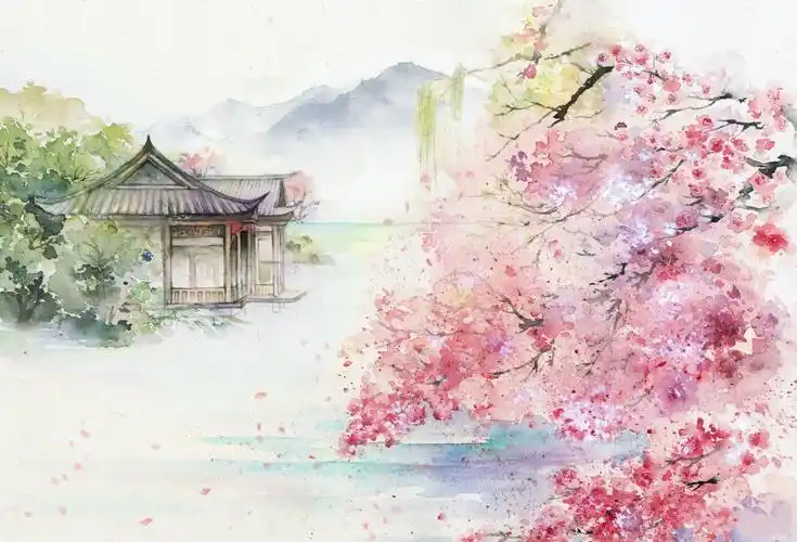 古风水彩素材 〕作者 东凰栖