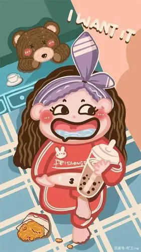 快乐肥宅水壁纸来一波