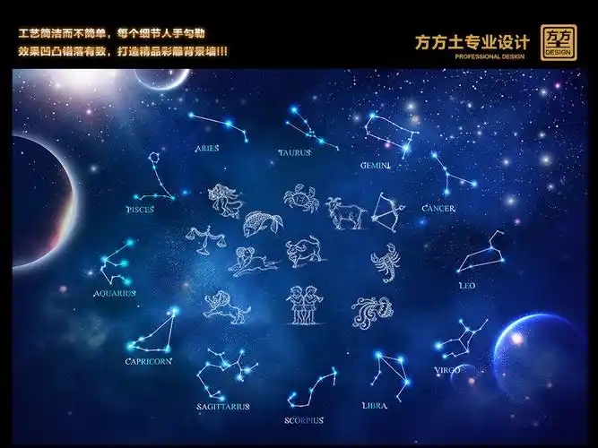 星座星空图 星座星空图 梦幻