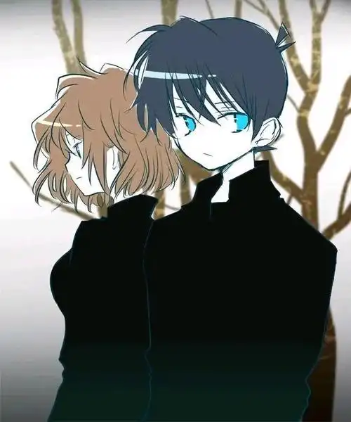 有没有柯南和灰原哀的情侣头像? - 知乎