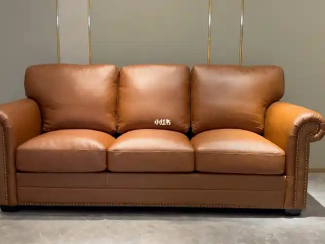 金典美式真皮大沙发