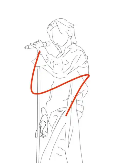 下,可以直接私信我,发你我朋友的微信#线稿  #美工 #饭圈美工 #黄明昊