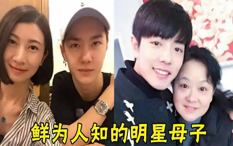 鲜为人知的明星母子,王雷妈妈比儿媳颜值高,王一博和妈妈像姐弟