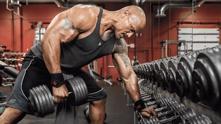 dwayne johnson gym hd wallpaper 67004