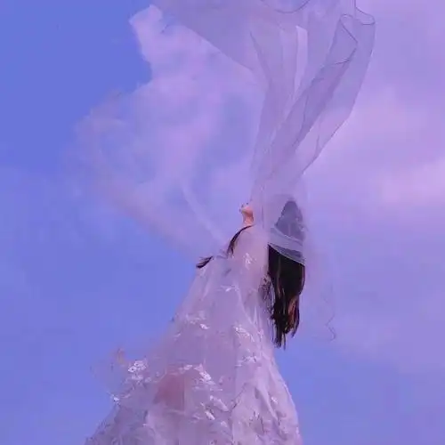 ins仙气女生头像带婚纱的女生头像气质女生头像