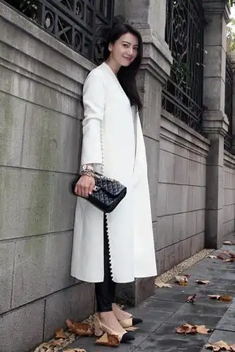 学好了高圆圆的大衣穿搭之术,你也是女神