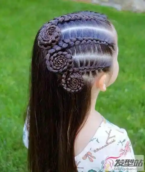 9一10岁女孩儿童发型(9一10岁女孩儿童发型短发扎头发)