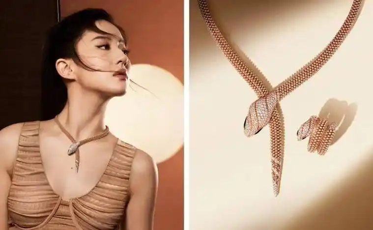 bvlgari宝格丽倾情呈献全新serpenti系列品牌大片_珠宝_刘亦菲_美学