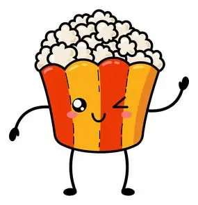 酥脆的爆米花素材23张