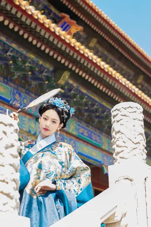 故宫古风人像