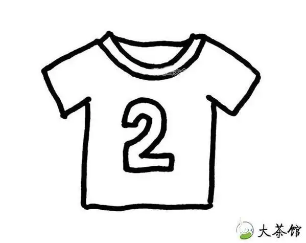 幼儿简笔画上衣