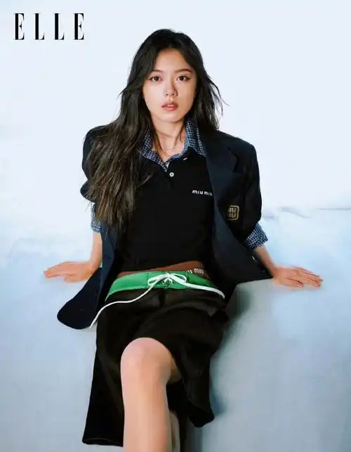 elle吴磊赵今麦冰雪极光大片##吴磊赵今麦elle同框首封