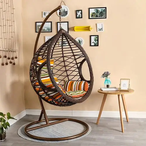 阳台休闲双人吊篮家用藤椅秋千室内摇篮鸟巢网红吊椅摇椅吊床椅子
